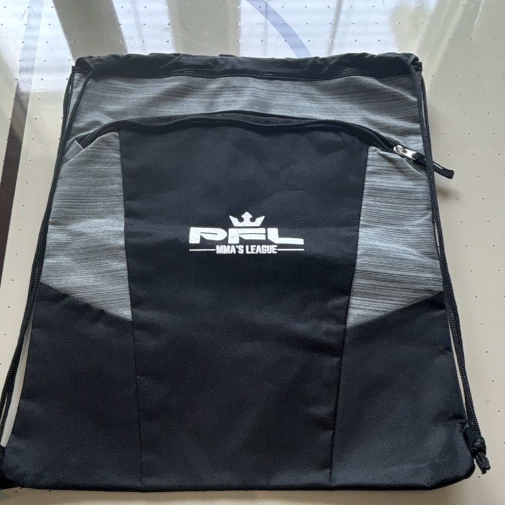 PFL Black and Gray Fabric Percussion Instrument Bag with Carry Strap & Handle